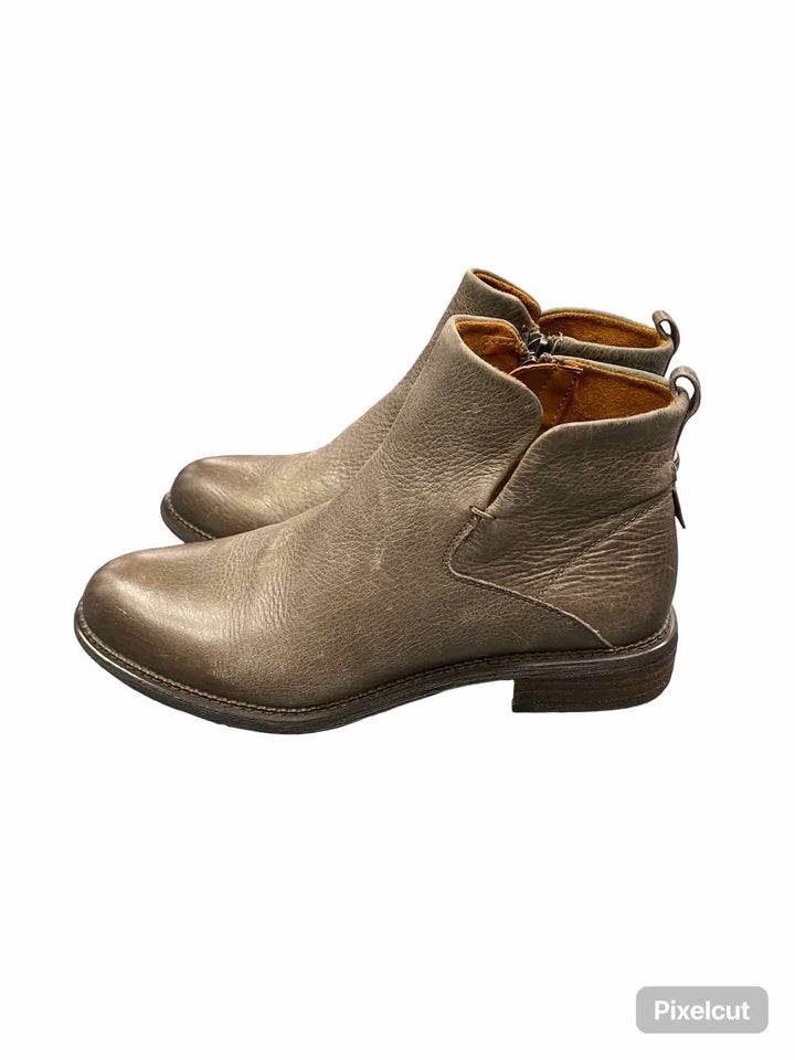 Franco Sarto Shoe Size 9 Taupe Leather Upper Hyla Boots(Ankle)