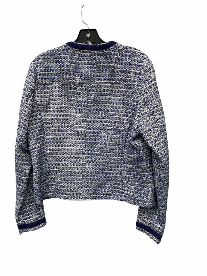 Lucky Brand Size L Blue White Jacket