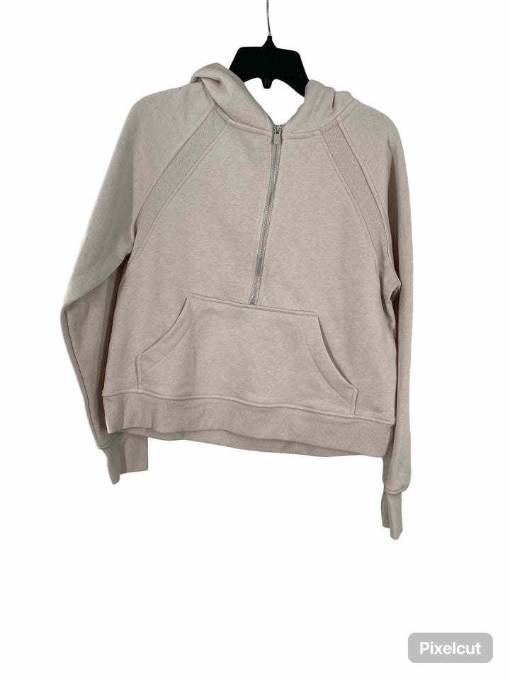 Danskin Size M Cream Athletic Long Sleeve