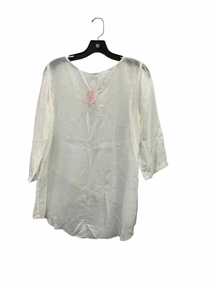 CLICK Size M White Long Sleeve Shirts