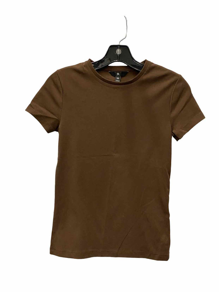 Banana Republic Size XS Brown Short Sleeve Shirts