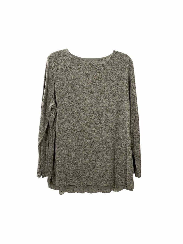 Tribal Jeans Size XL Gray Long Sleeve Shirts