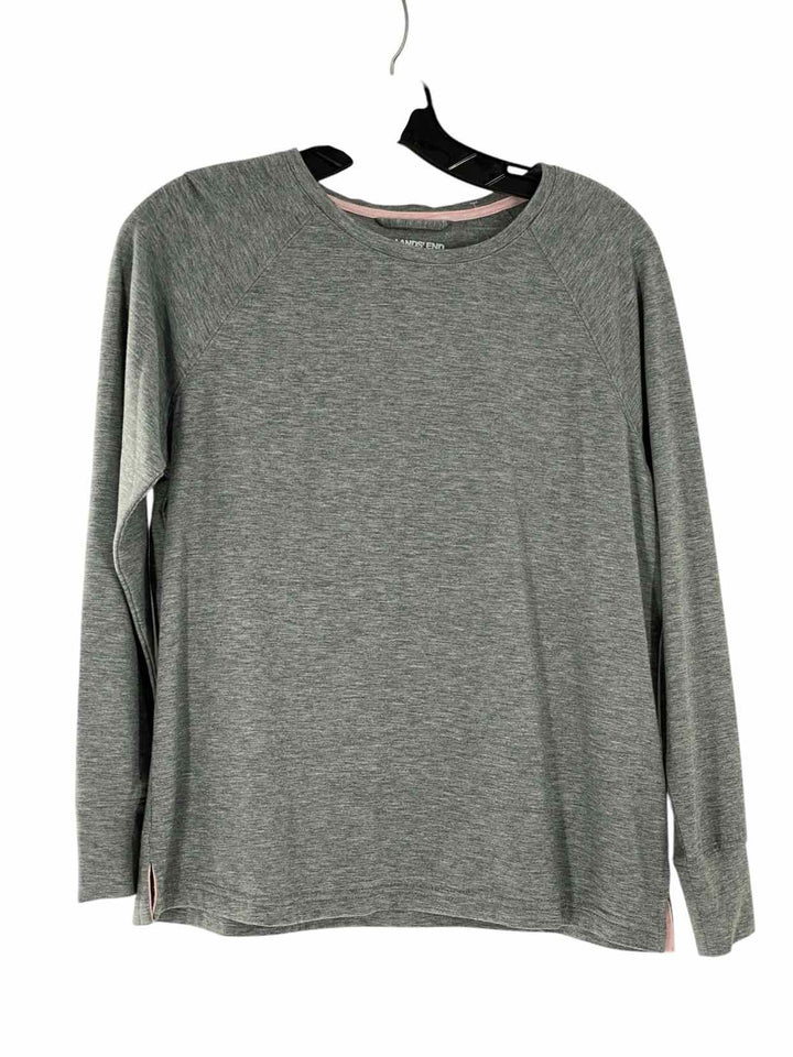 Lands End Size XS Grey Long Sleeve Shirts