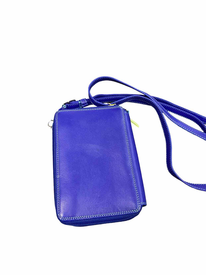 Mywalit Blue Zip Around Wallet