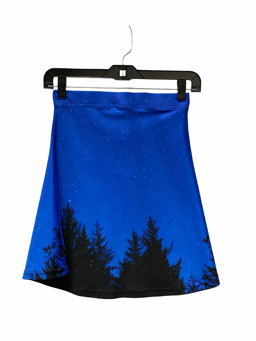 Laveda Loose Size S Blue Print Skirt