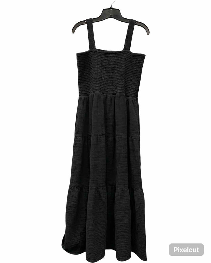 Quince Size XL Black 100% Organic Cotton Dress