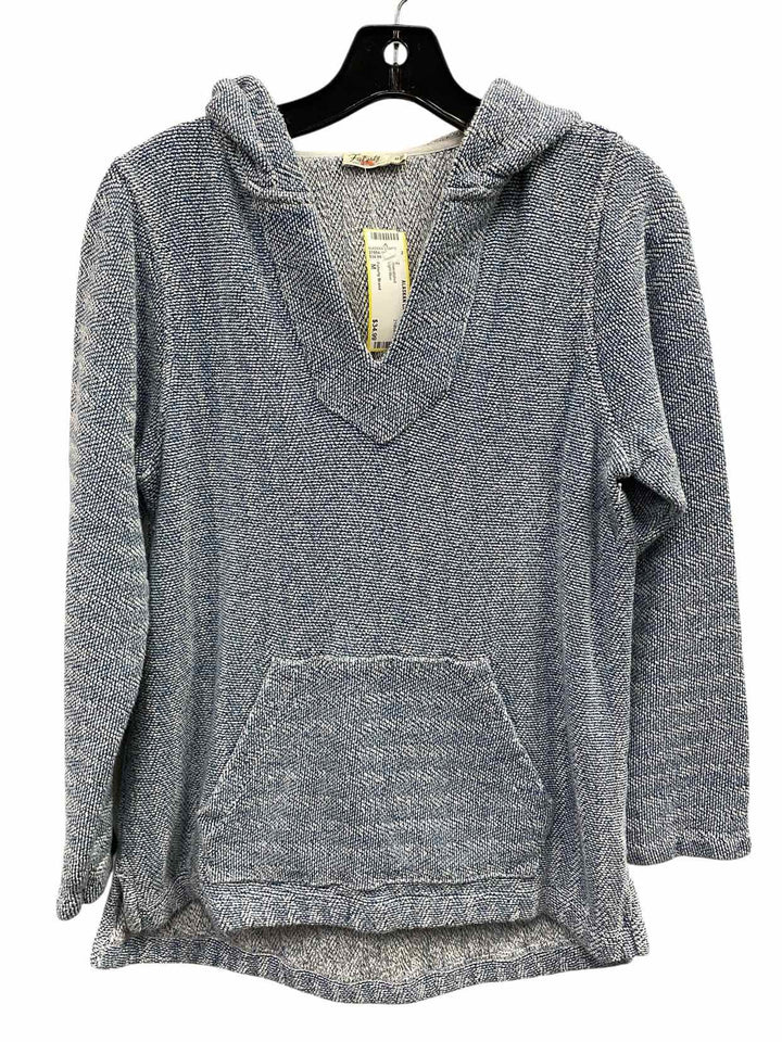 Faherty Brand Size M Light Blue Sweatshirt