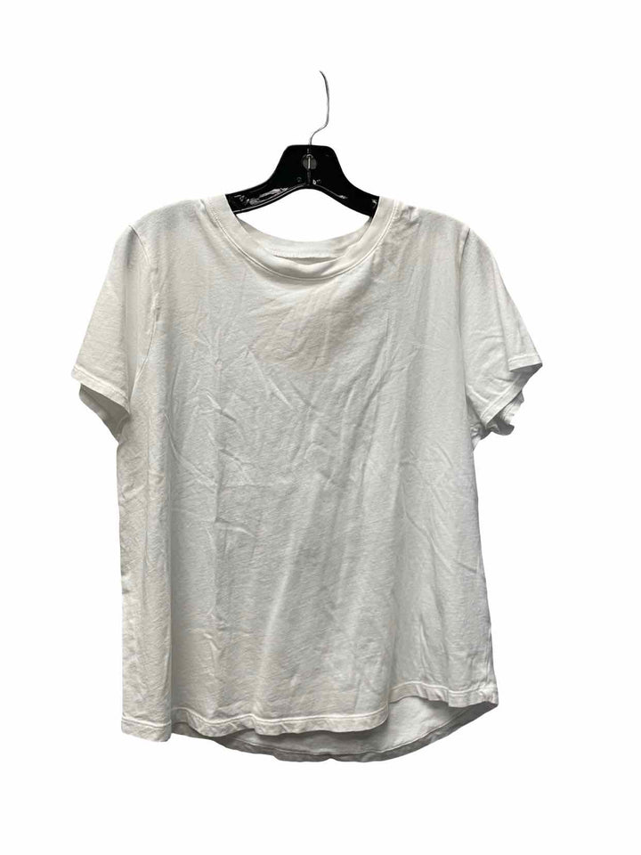 MadeWell Size XL White Short Sleeve Shirts