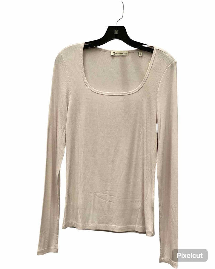 American Tall Size M Light Pink Long Sleeve Shirts