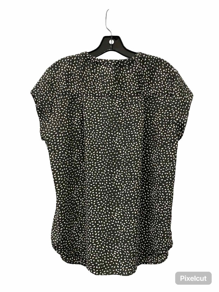 fun2fun Size XL Gray Print Short Sleeve Shirts