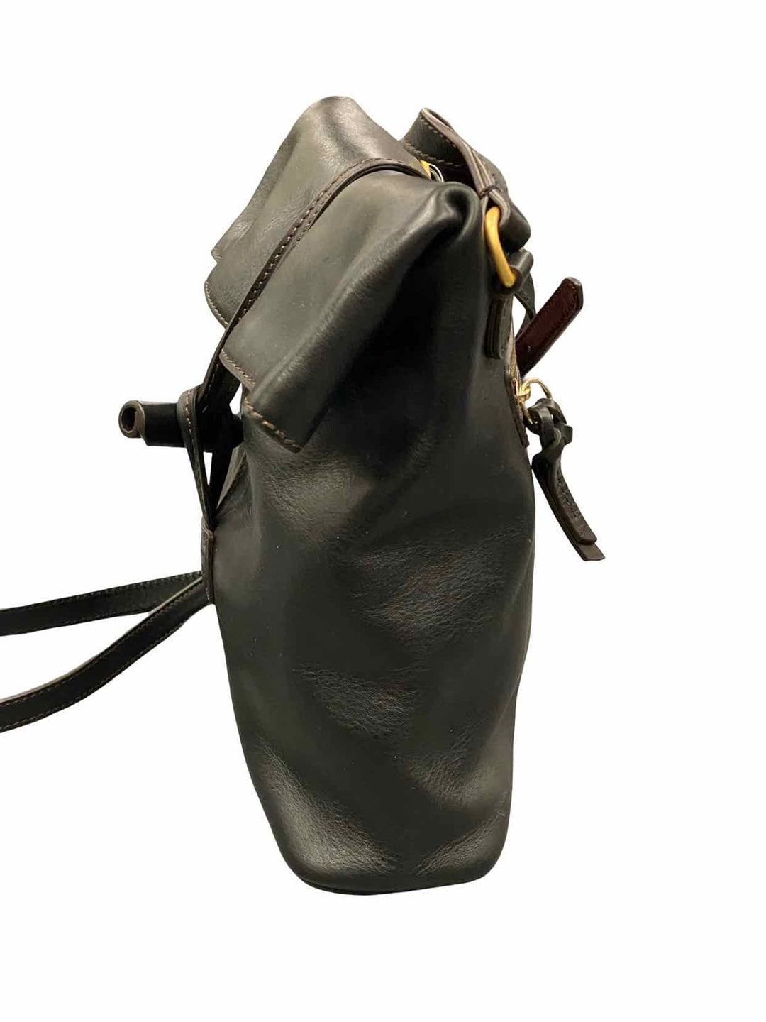 Dooney & Bourke Black Florentine Medium Toggle Crossbody Purse