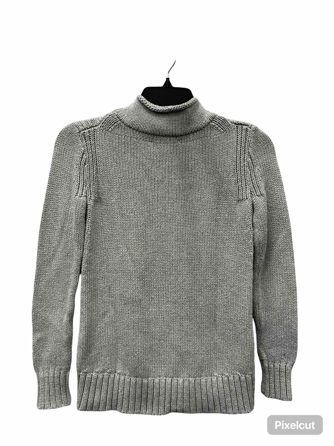J Crew Size XXS Gray Knit 100% cotton Sweater