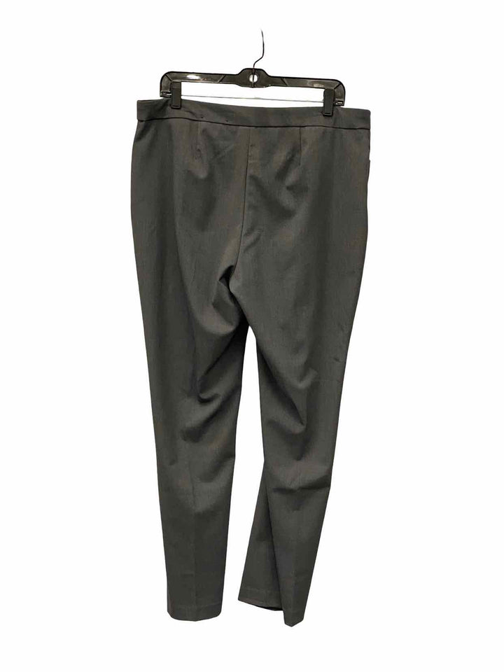 Roz & Ali Size 14 Gray Pants