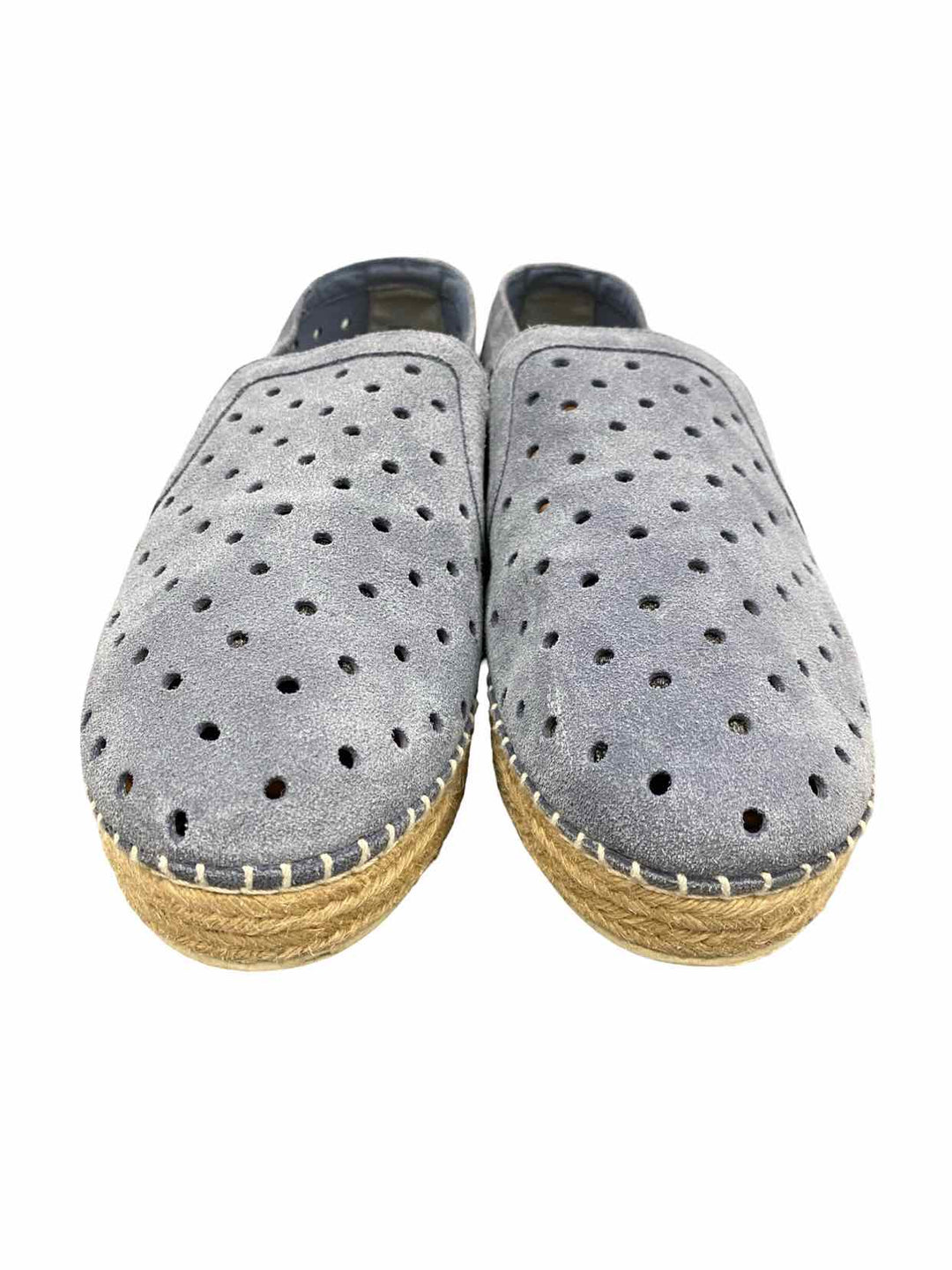 Steve Madden Shoe Size 11 Blue Leather Espradrille Flats
