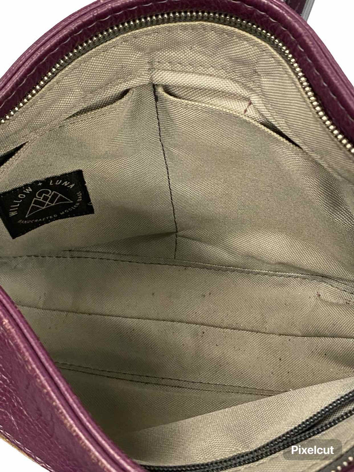 Willow + Luna Purple Crossbody Purse
