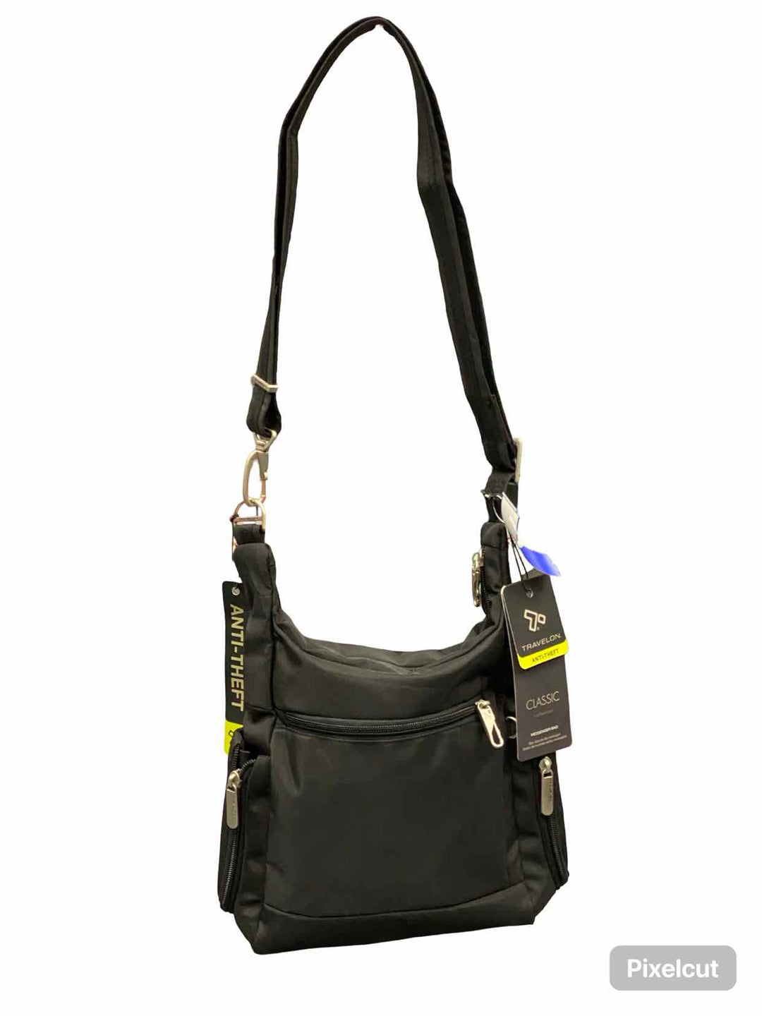 Travelon Black Anti-Theft Classic Messenger Purse