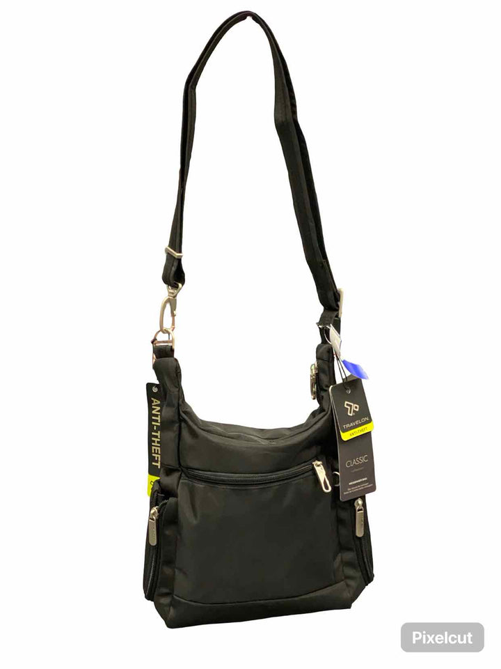 Travelon Black Anti-Theft Classic Messenger Purse