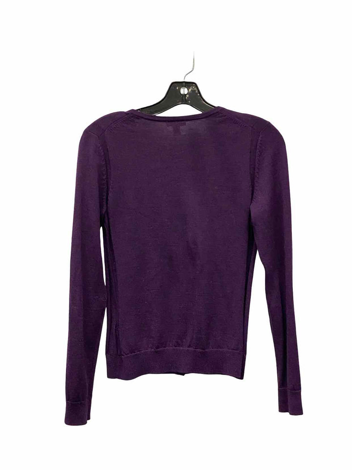 Gap Size S Purple 100% Merino Wool Sweater