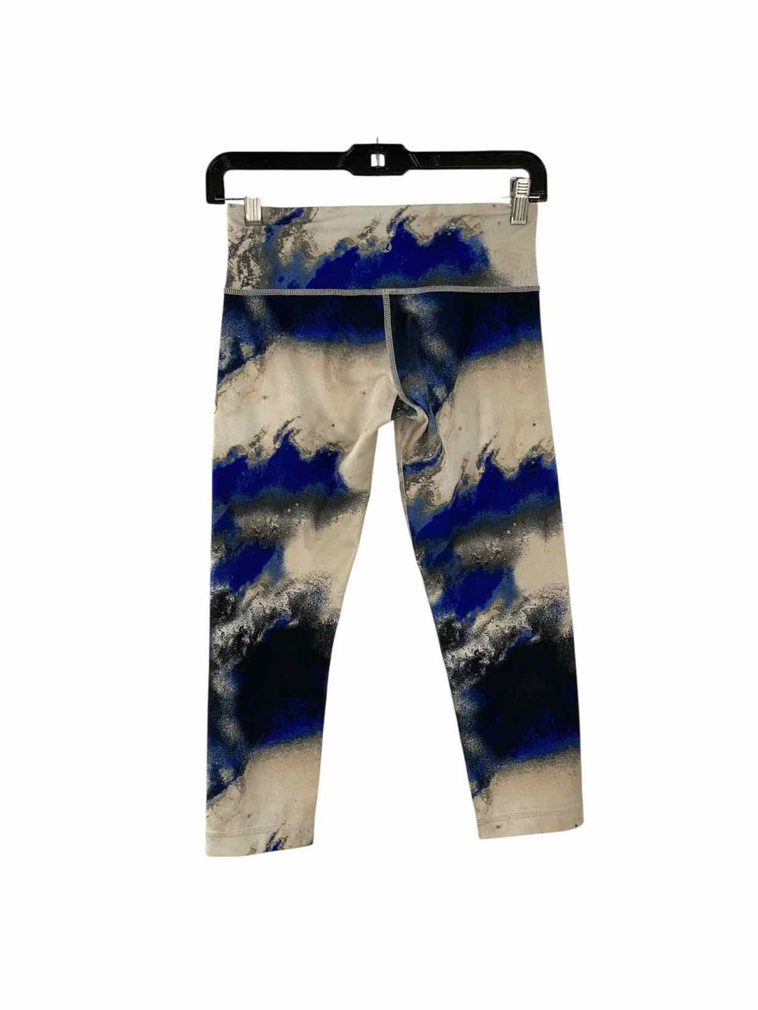 Lululemon Size 4 Blue White Print Athletic Pants
