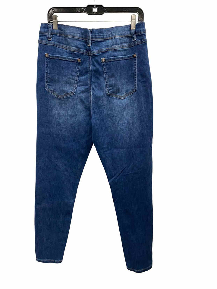 Tribal Jeans Size 14 Blue high rise skinny Jeans