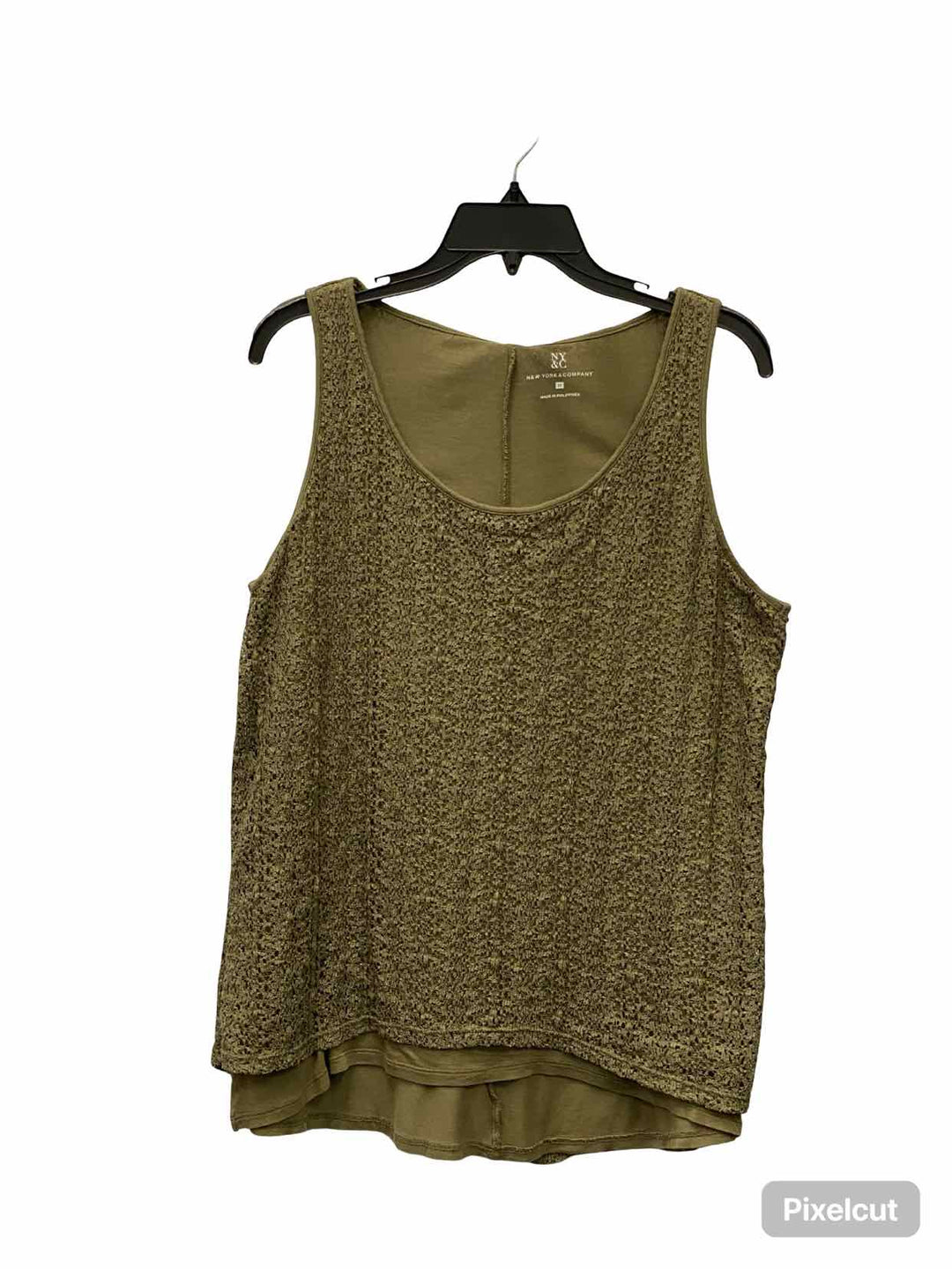 New York & Co. Size M Forest Green Tank Top