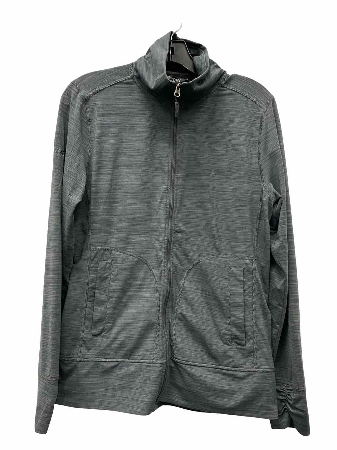Marmot Size M Gray Athletic Jacket