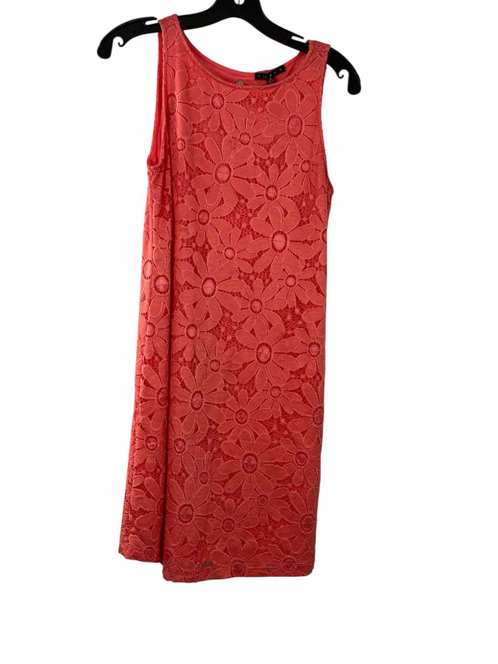 Tiana B. Size 8 Pink Floral Dress