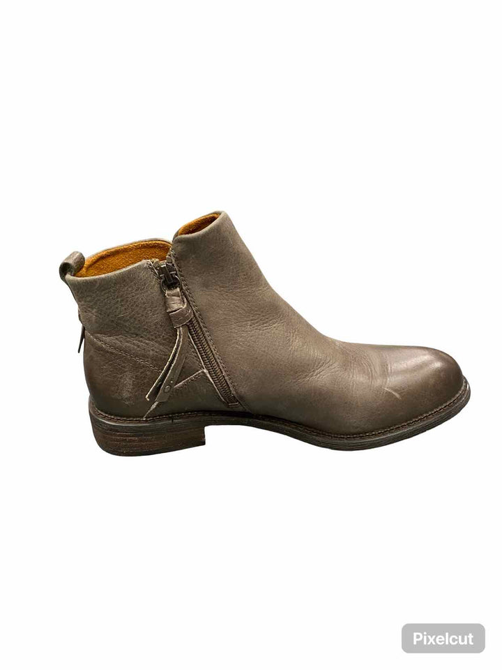 Franco Sarto Shoe Size 9 Taupe Leather Upper Hyla Boots(Ankle)