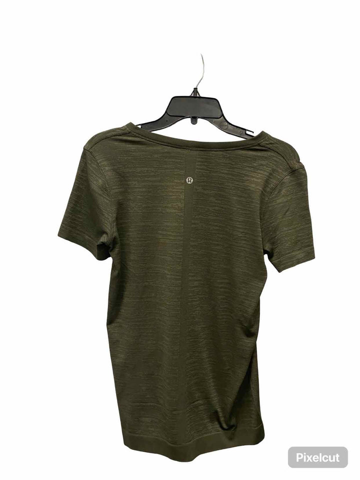 Lululemon Size S Green Athletic Short Sleeve