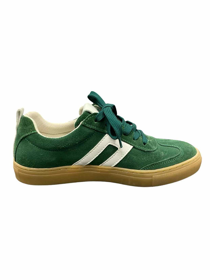 Cruza Shoe Size 39 Green Suede Sneakers