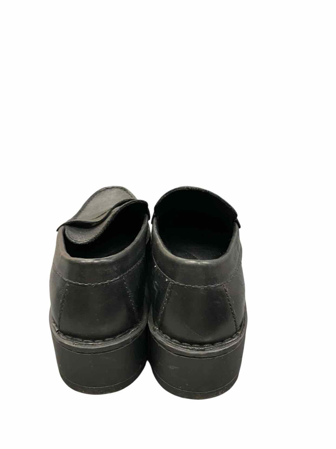 Born Shoe Size 7.5 Black Leather Carrera Loafers