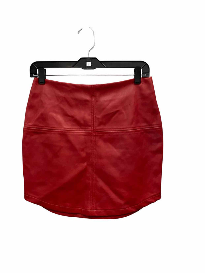 Lulus Size M Red Skirt