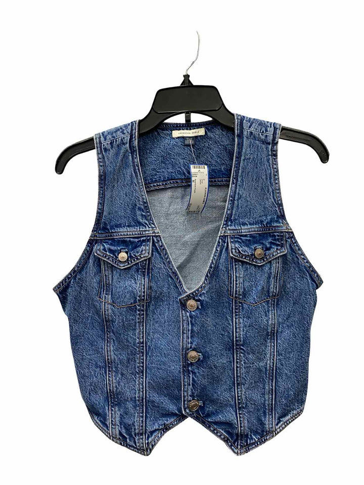 American Eagle Size M Denim Vest