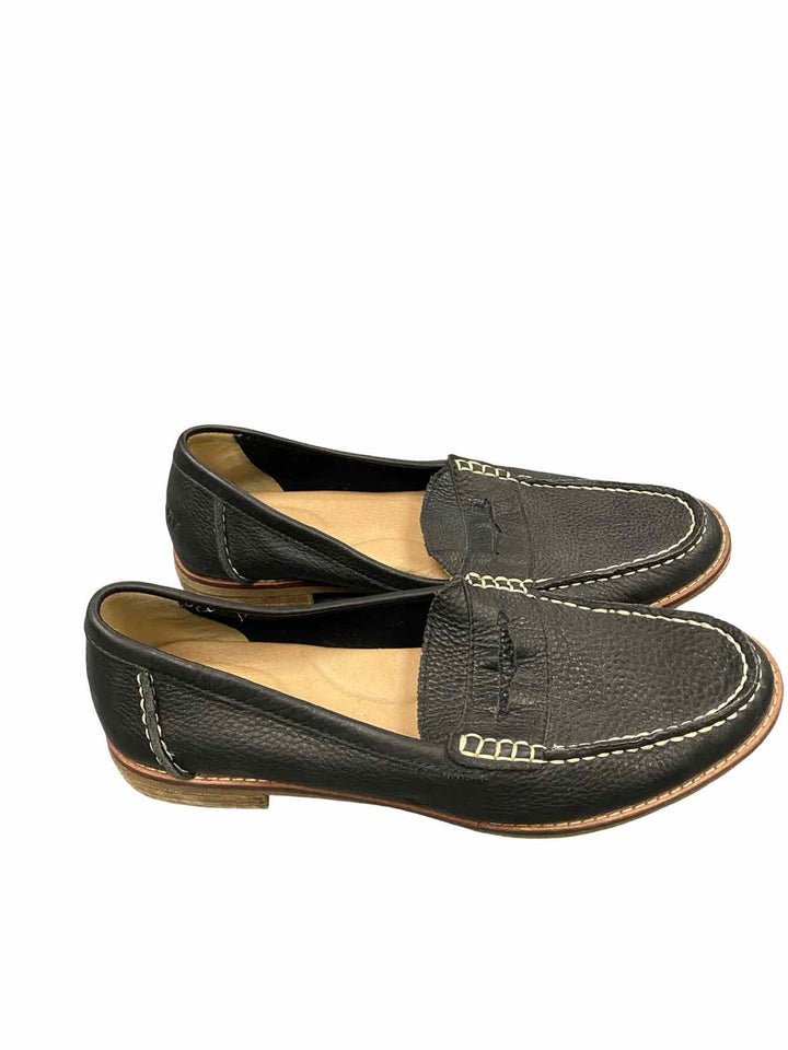 Sperry Shoe Size 10 Black Leather Loafers