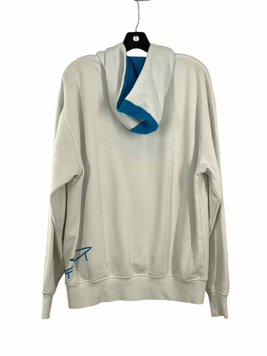 Speedo Size M White/Pink Blue Sweatshirt