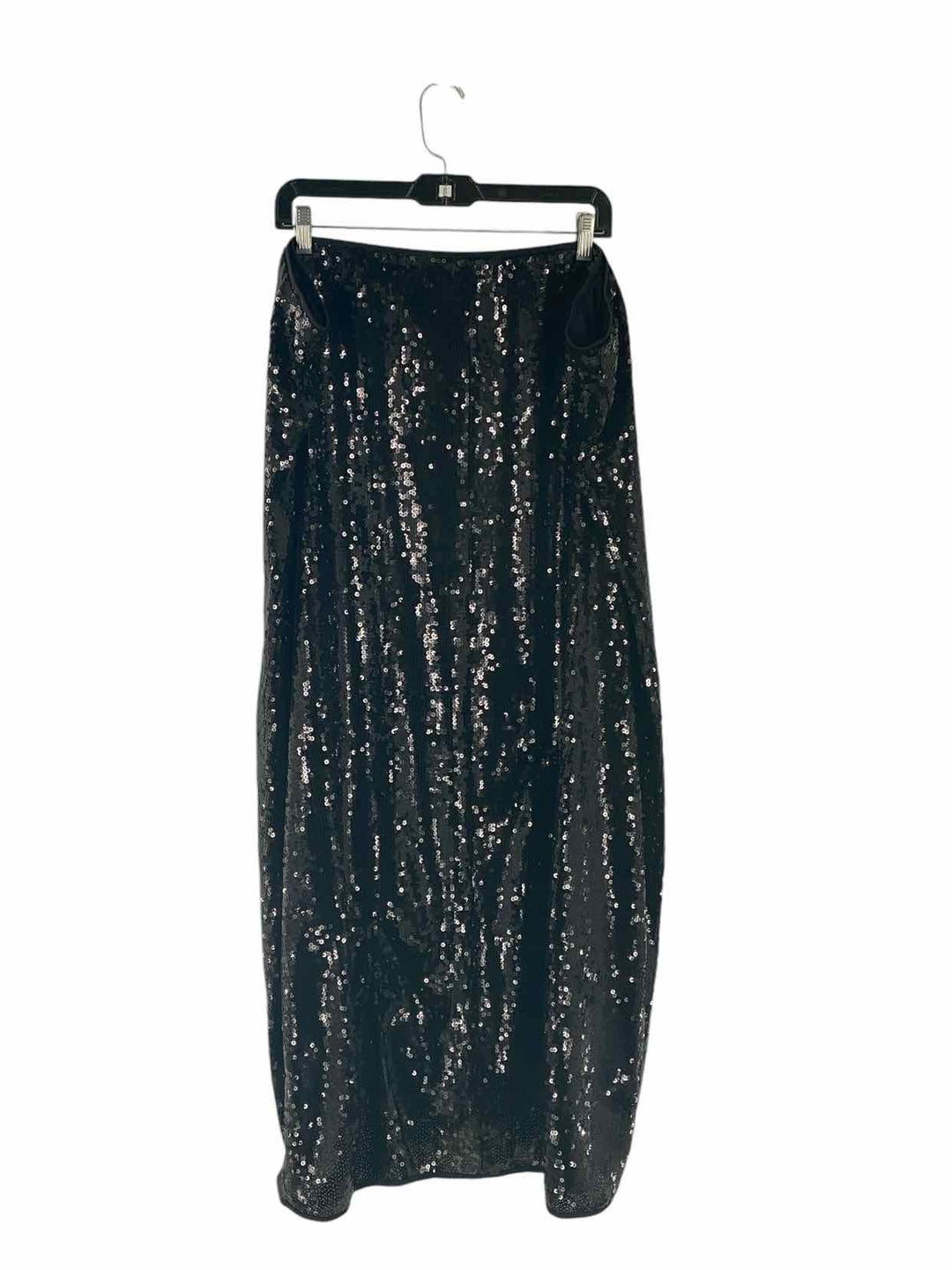 Christian Siriano Size 3X Black Sequins Skirt