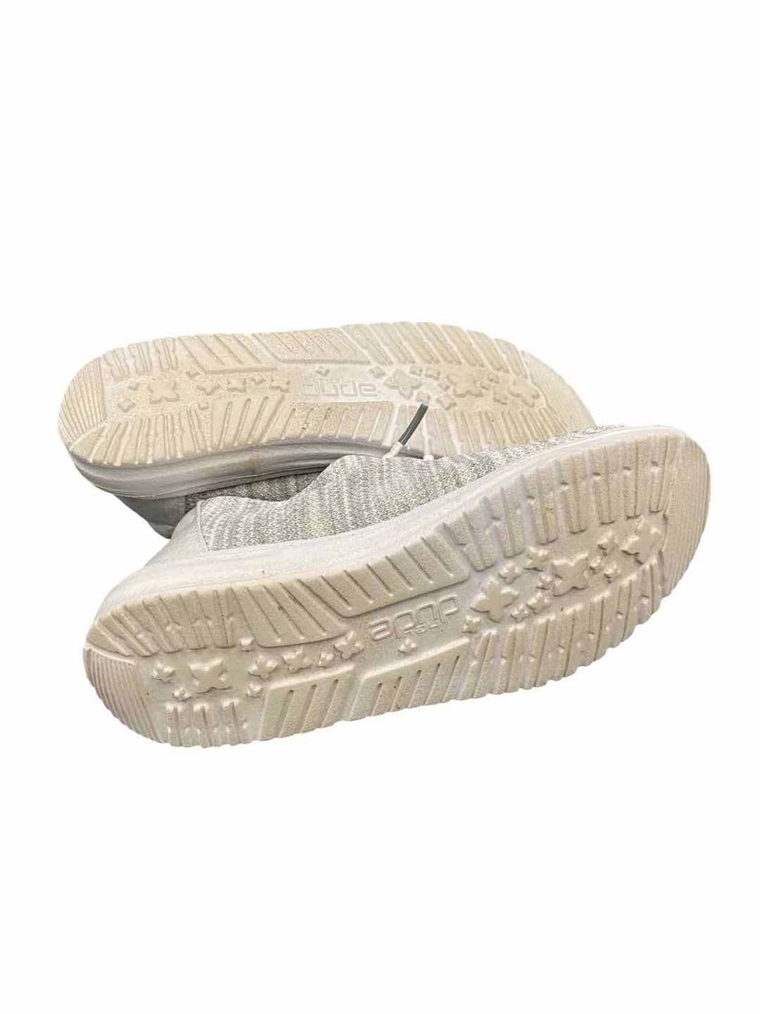 Hey Dude Shoe Size 5 Grey White Sneakers