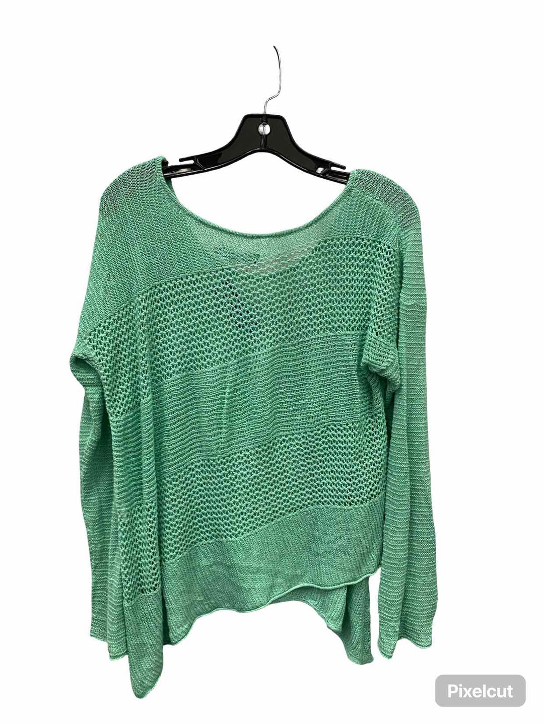 PrAna Size M Blue crochet Sweater