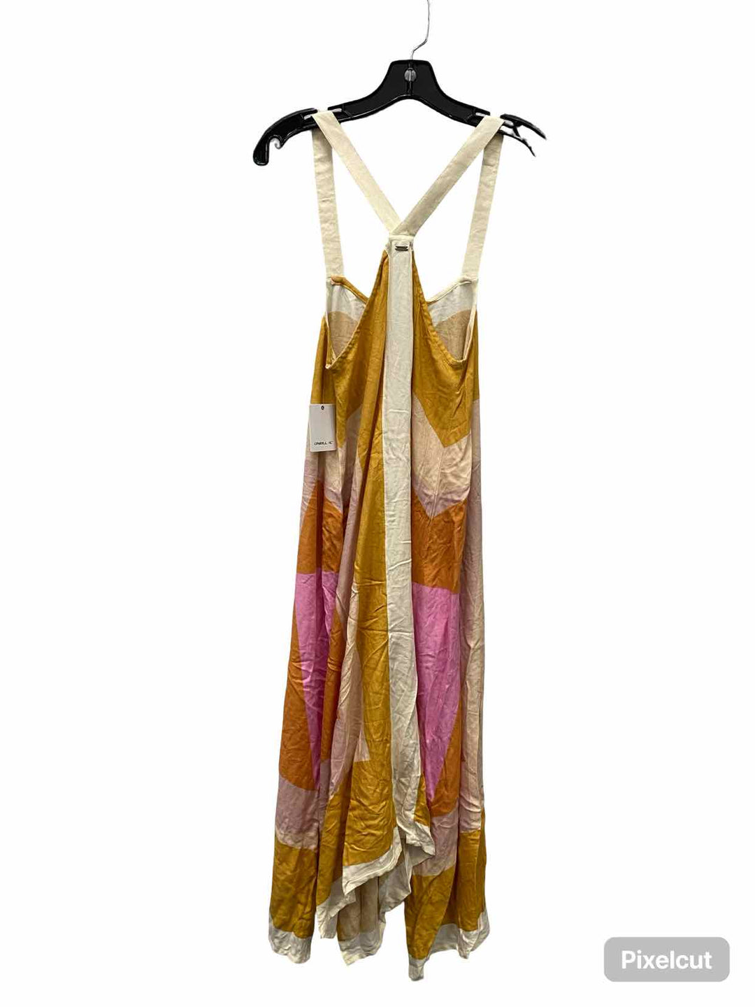 O'Neill Size XS Beige Yellow Print Dress