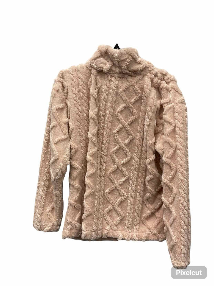 Eddie Bauer Size M Pink Fleece Sweatshirt