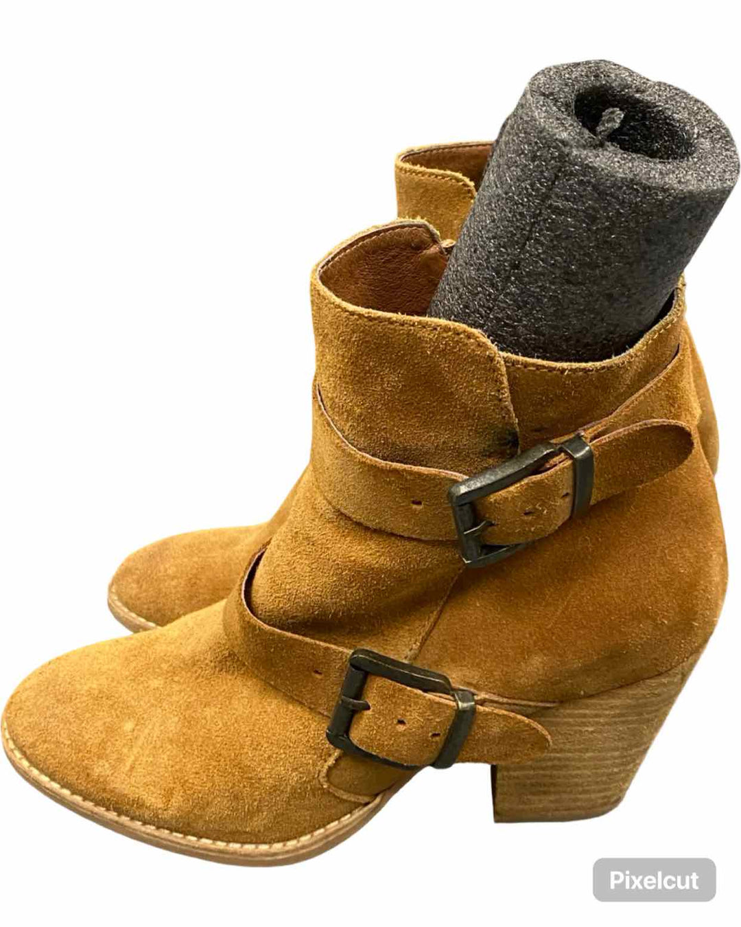 Jeffrey Campbell Shoe Size 8.5 Brown Suede France Boots(Ankle)