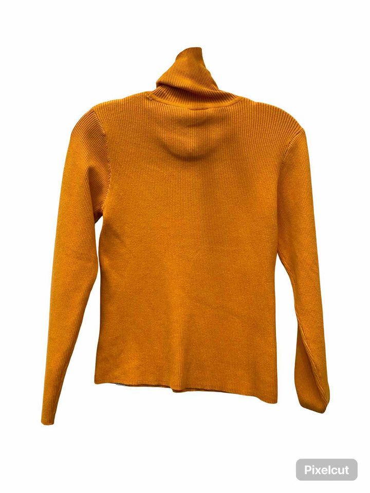 Yak & Yeti Size M Orange organic cotton blend Sweater