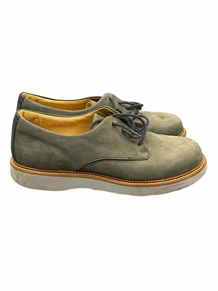 Samual Hubbard Shoe Size 9 Green Leather Bucks Sneakers