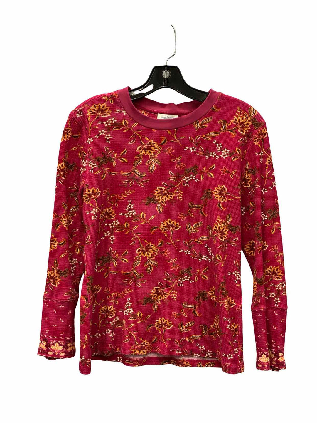 Sundance Size L Pink Floral Long Sleeve Shirts