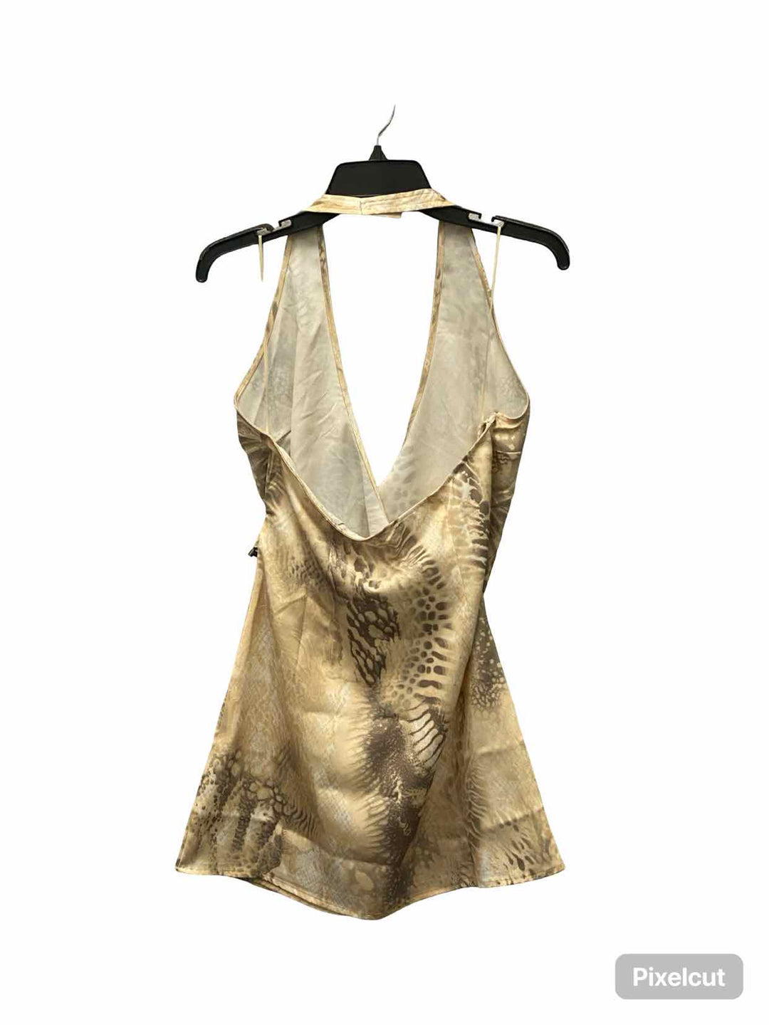 Kimchi Blue Size M Light Brown Print Dress