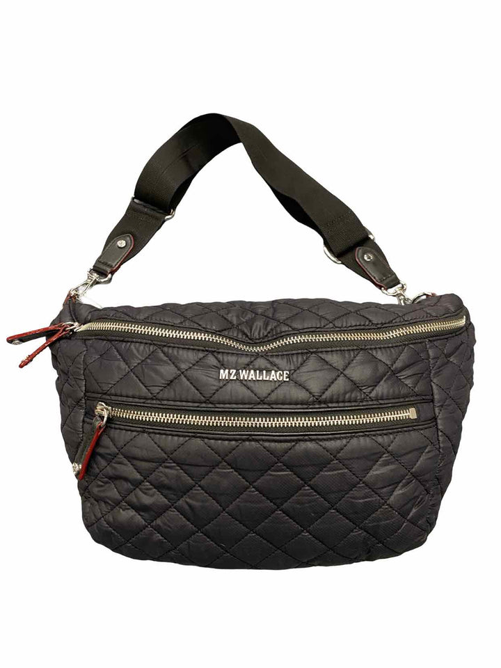 MZ Wallace Black Small Crosby Crossbody Sling Purse