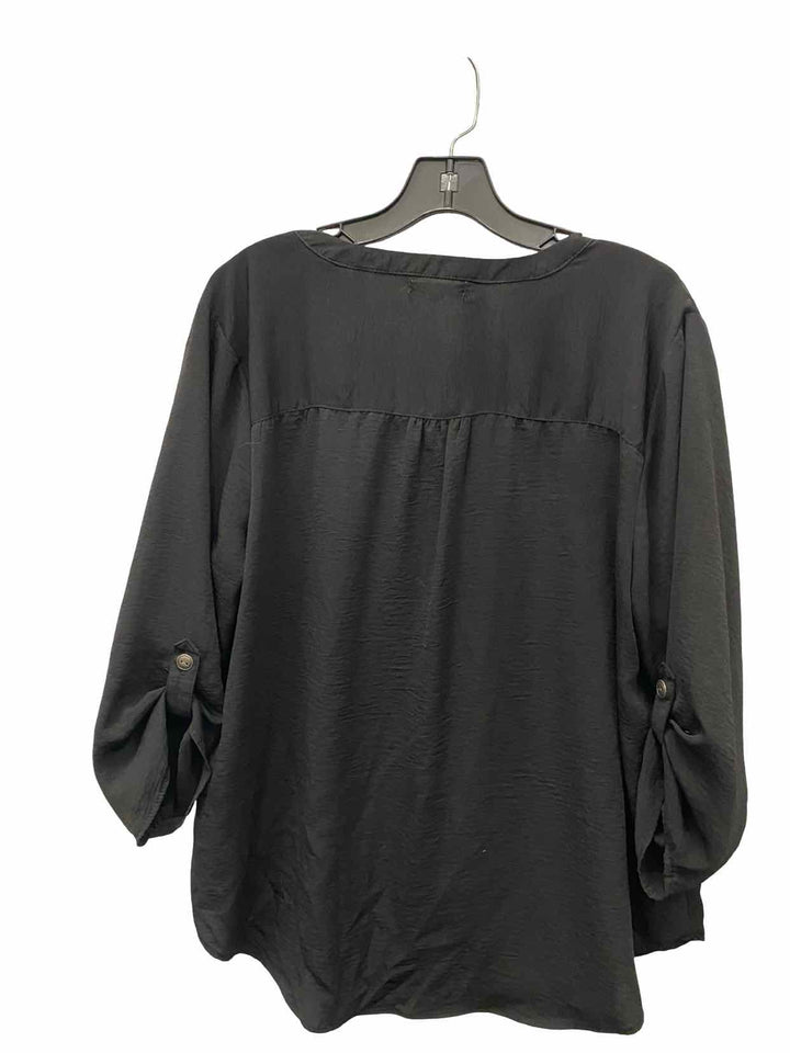 Maurices Size XL Black Long Sleeve Shirts