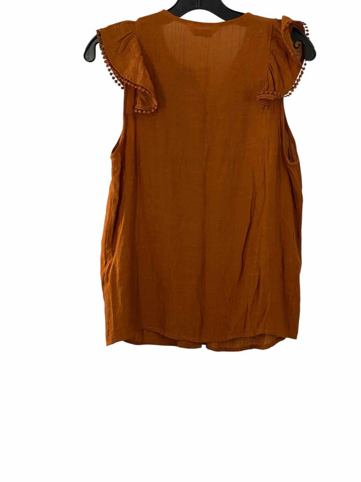 Nanette Lepore Size M Brown Tank Top