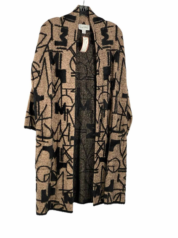 Joseph Ribkoff Size M Brown Black Sweater