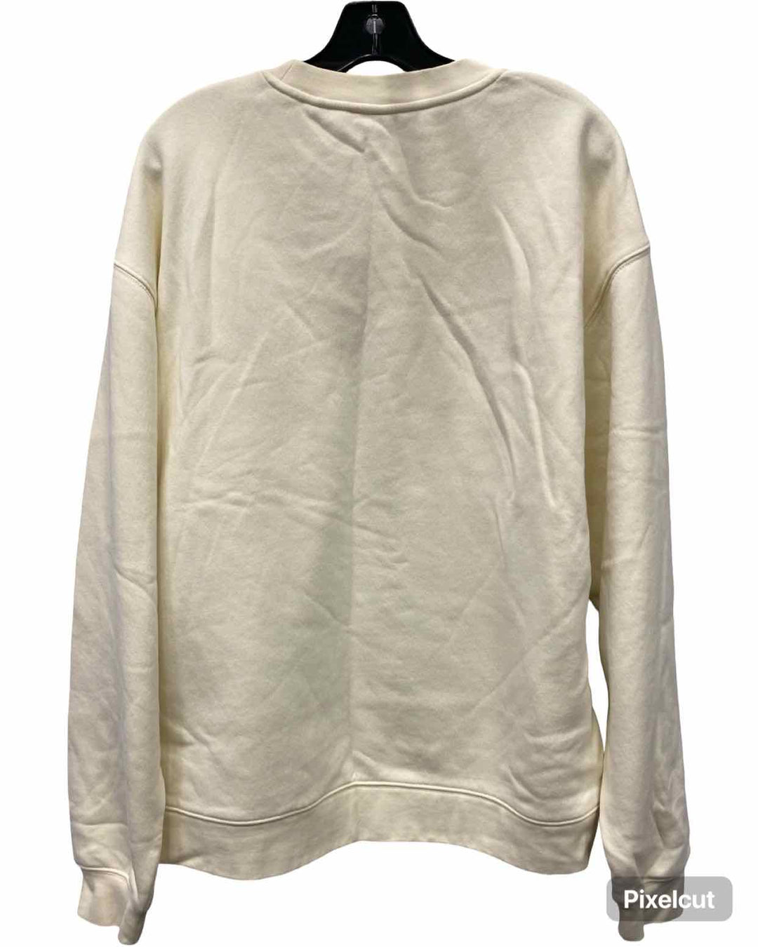 frost + fur Size L Cream Blue Forgetmenots Sweater